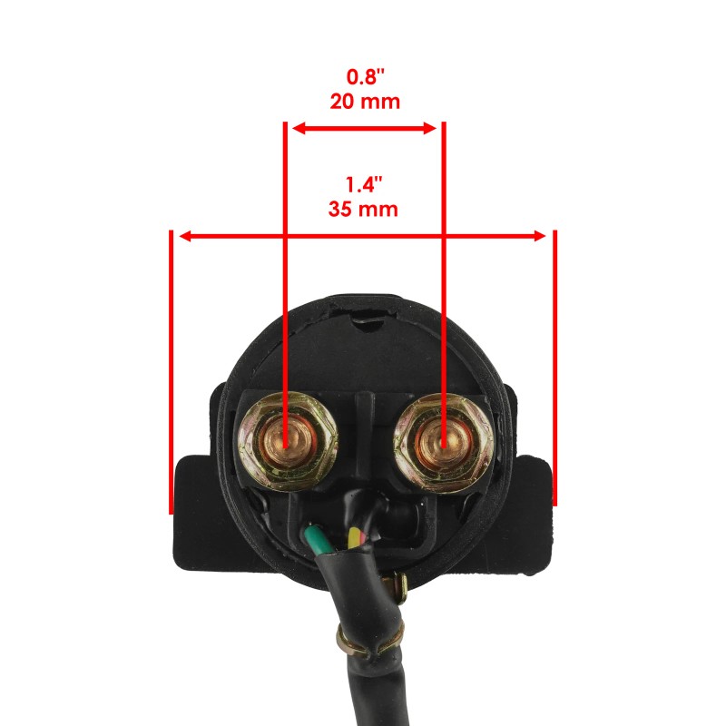 Caltric Starter Relay Solenoid for Arctic Cat 300 Utility 2X4