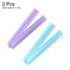 sourcing map 2pcs Folding Straight Ruler 30cm Metric Aluminum Alloy