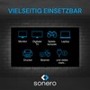 sonero Stromkabel Kaltgerätekabel 3 Polig, 3,0m, 90° Winkel Schutzkontakt Schuko