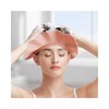 LuminaD Adult Bath Shower Cap Waterproof Elastic Hat Option/Pink