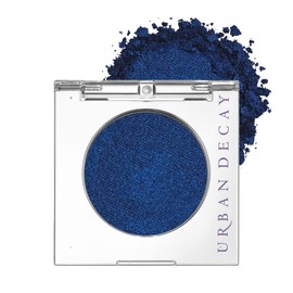 URBAN DECAY 24/7 Longwear Eyeshadow Single (Charged - Deep Blue Shimmer), High-Pigment Eye Shadow Compact, Smooth & Blendable Colors, Crease-free, Vegan - 0.06 oz
