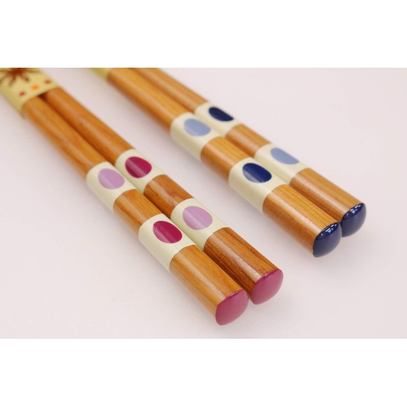 Ishida 17040 Chopsticks, Made in Japan, Kids Chopsticks, Oval, Red,