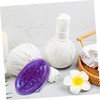 COLLBATH 4Pcs Body Massage Brush for Full Body Relaxation Ergonomic