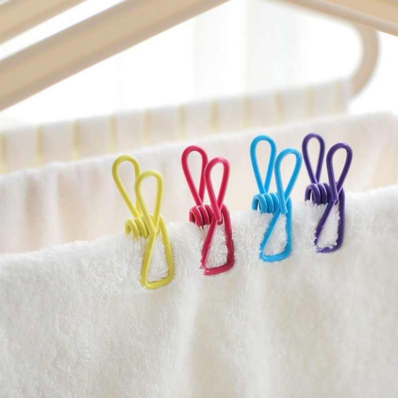 MinniLove Clips, Heavy Duty Multipurpose Clothespins, Strong, Rustproof, Durable, Cute