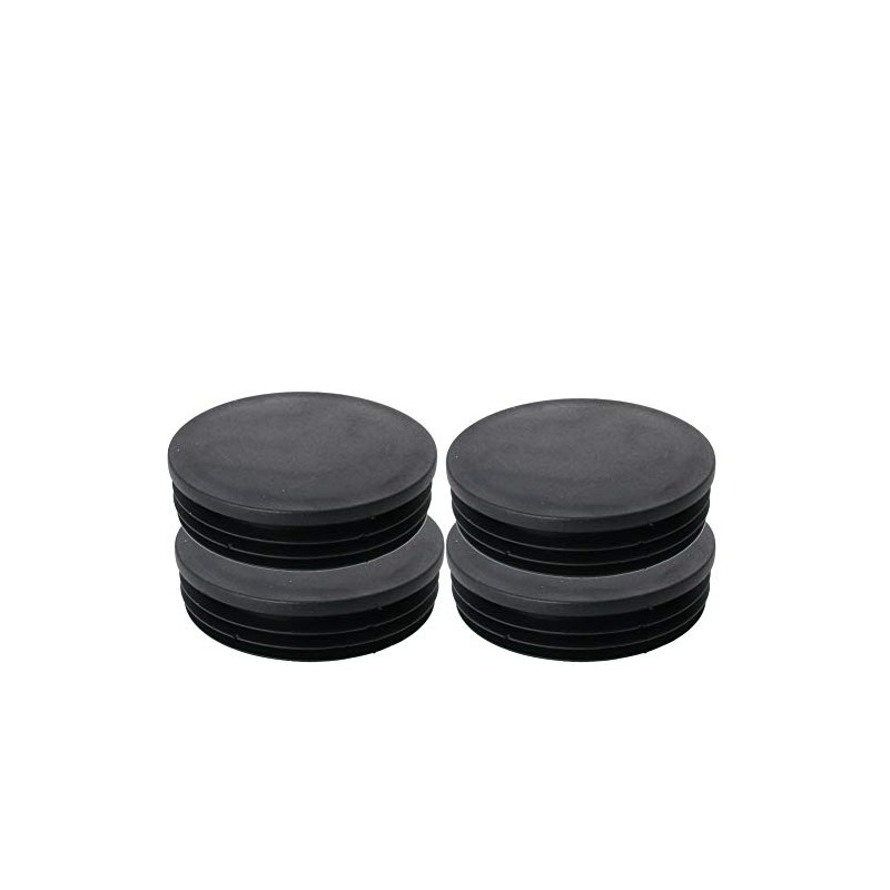 MroMax 100mm Diameter Plastic Pipe Plugs Round Post End Caps