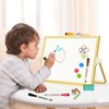 AMUSIGHT Magnetic Dry Erase White Board, 12" x 8" Double-Sided