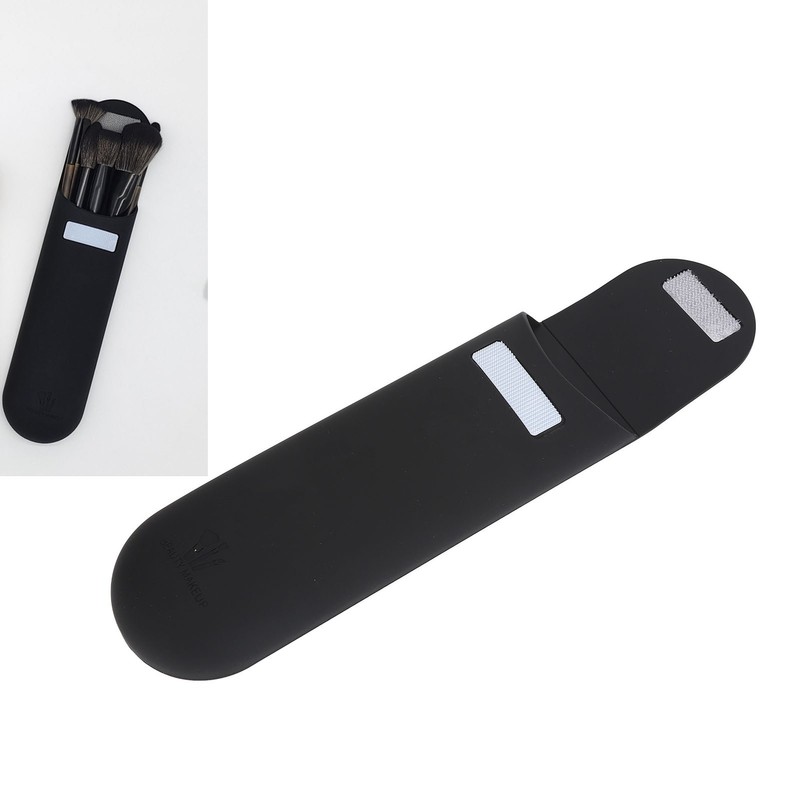 Silicone Makeup Brush Bag Portable Large Capacity Waterproof Silicone Cosmetic