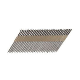 B&C Eagle A3X131RSS/33 Offset Round Head 3-Inch x .131 x 33 Degree S304 Stainless Steel Ring Shank Paper Tape Collated Framing Nails (500 per box)