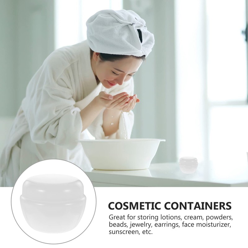 KESYOO Cream Case, 1.1 oz (30 g), Cream Jar Bottle,