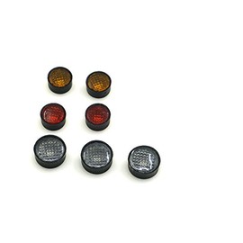 XUNJIAJIE 1Set/7PCS RC Car Taillights Cover for 1/10 RC Crawler Car D90 Land Rover Defender