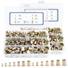 SAE & Metric Rivet Nut Kits, JROUTH 812pcs Carbon Steel