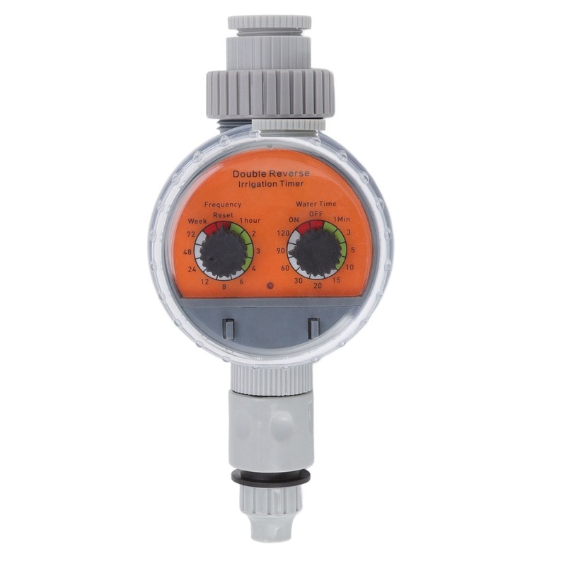 Irrigation Timer Dual Dial Ball Valve IP67 Waterproof Automatic Pressure