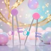 2Pairs Chopsticks Training Sailor Moon Chopsticks Reusable Metal Training Stainless