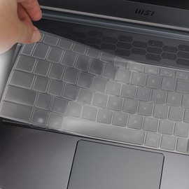Keyboard Cover for MSI Stealth 15 A13VF 15.6" Gaming Laptop, Delta 15 A5EFK, Raider GE67HX 15.6 inch Keyboard Skin Protector-TPU