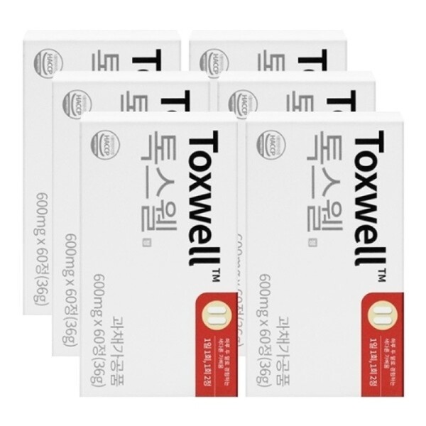 Toxwell tablet 600mgx60 tablets X6 / 톡스웰 정 600mgX60정X6개
