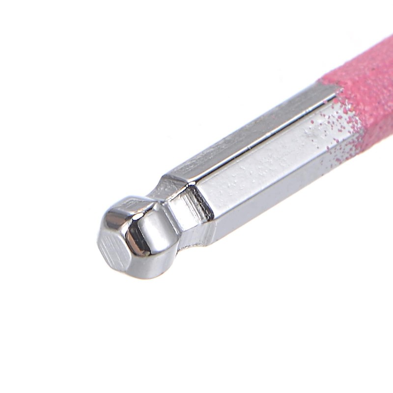 TOP-VIGOR 4Pcs 2mm Ball End Hex Key Wrench, L Shaped