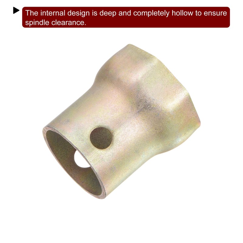 sourcing map Spindle Nut Socket 83mm 8 Point Wheel Bearing