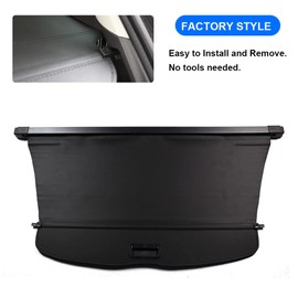 BOPARAUTO Cargo Cover for Honda CRV Accessories 2023 2024 2025 Rear Black Trunk Shade Luggage Security Cover(Include Hybrid)