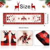 DecorMommt Table Runner Christmas Red, Christmas Table Runner Modern 40
