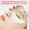 100 Pares Parches Hidrogel Media Luna Para Pestañas