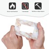 Donecmminery Decorative Outlet Covers Pink Jade Marble Granite 1 Gang
