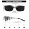 KALIYADI Wrap Around Sunglasses: Polarized Fit-Over-Sunglasses for Men & Women