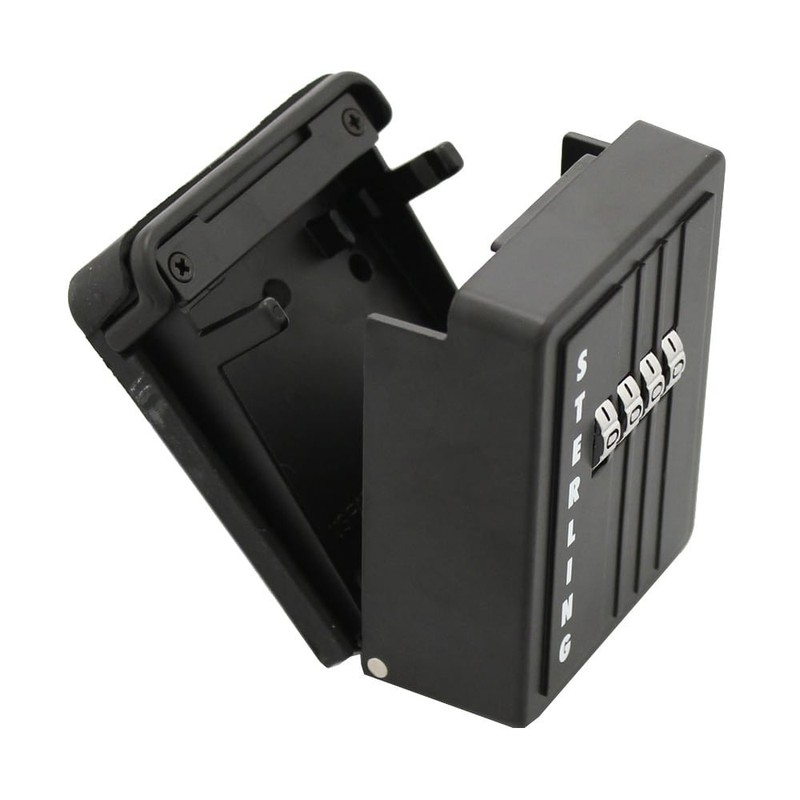 Sterling Key Storage Box, Zinc, Black, KeyMinder 1