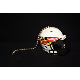 UNIVERSITY MARYLAND TERRAPINS Ceiling Fan HELMET PULL CHAIN New Football #2