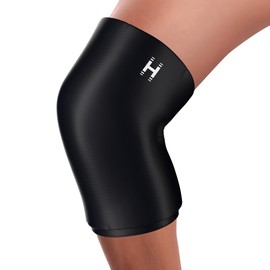 HoMedics Hot and Cold Relief Gel Elbow & Knee Support, Compression Elbow and Knee Sleeve with Super-Soft Fabric and Hydro-Gel Filling for Comfort and Relaxation, Black