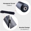 Azarxis Bike Quill Stem Adapter Riser, 22.2mm 25.4mm Bicycle Fork