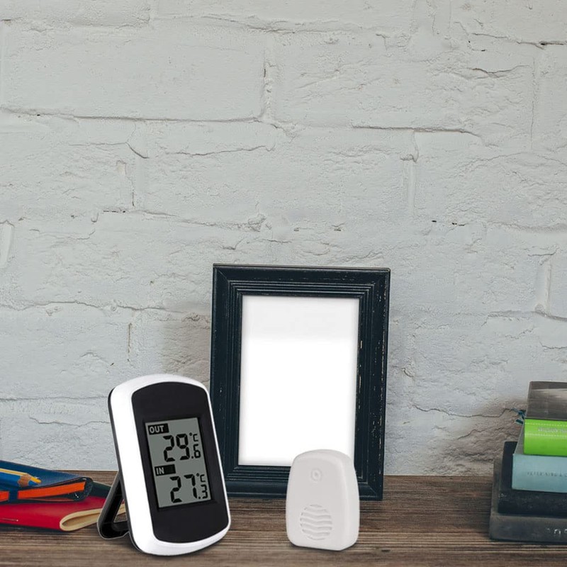Fesjoy LCD Digital Wireless Indoor Out-door Thermometer Temperature Measurement Tester