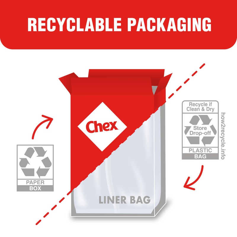 Wheat Chex Breakfast Cereal, Homemade Chex Mix Ingredient, 14 oz