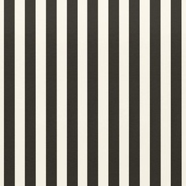 RSH Décor Indoor Outdoor 3" Foam Bench Cushion with Ties, (36" x 14" x 3") Choose Color & Size (Black & White Stripe)