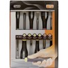 Bahco 9882 BE-9882 Slot/ Pozi Ergo Screwdriver Set (6 Pieces)