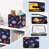 Clastyle Cosmic Space Kid Storage Cube Organizer Set Planets Stars