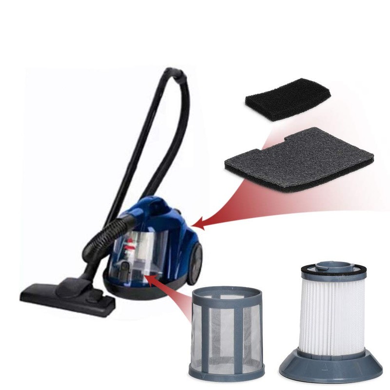 HIFROM Replacement Filter Replacement for Bissell Bagless Canister Vacuum 6489