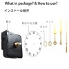 Clock Movement Handmade Wall Clock Clock Movement Clock Shaft Hand