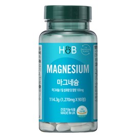 Magnesium, 1 unit, 90 tablets / 마그네슘, 1개, 90정