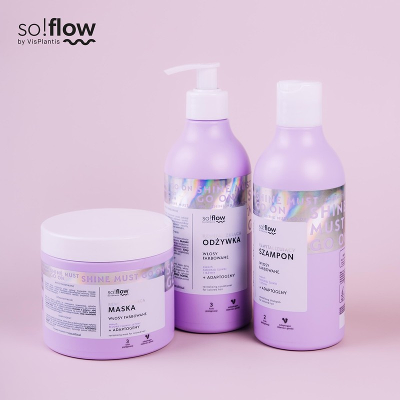 So!Flow Strength & Shine Shampoo for Coloured Hair - Enriched