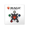 CafePress Magic Mana Symbols Sticker Square Bumper Sticker Car Decal