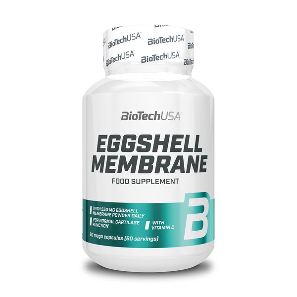 BioTechUSA Eggshell Membrane Capsules - Mega Capsules with Vitamin C