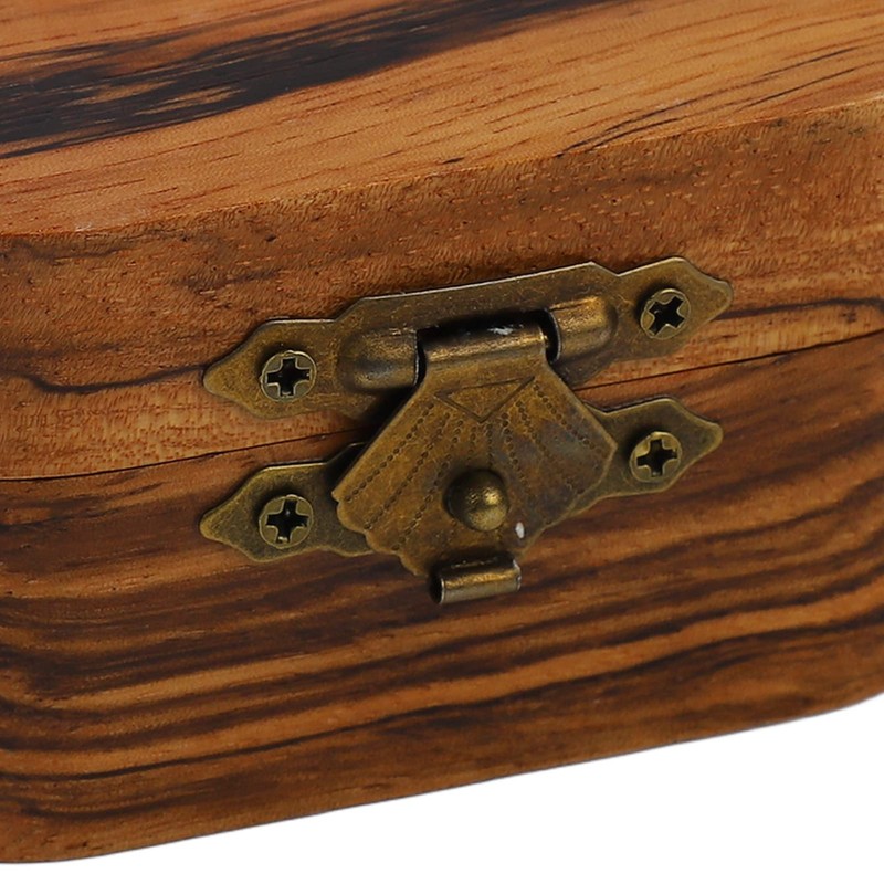 Wooden Pick Box with 5 Picks, and Lightweight, Ideal Gifts