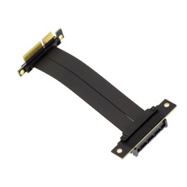 KALEA-INFORMATIQUE Riser PCI Express Gen 4.0 Expansion Mat One PCIe x4 Male to Female with a Bandwidth of 64 GT/s