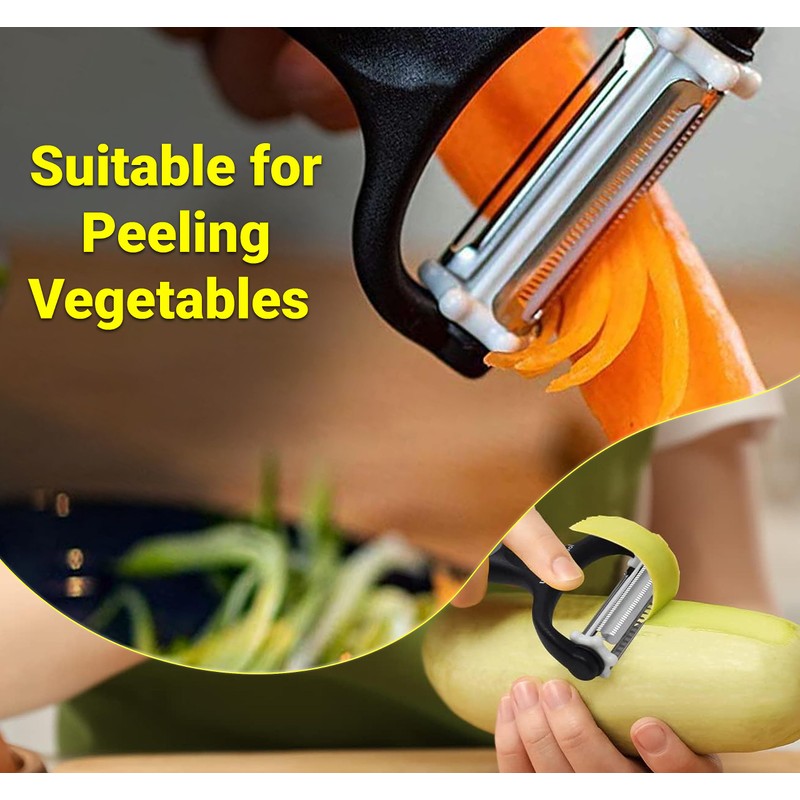 Neez 3 in 1 Vegetable Peeler - Fruit, Carrot &
