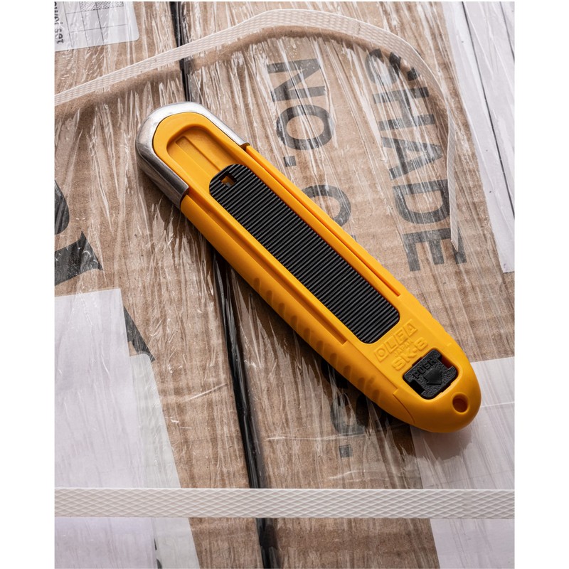 OLFA Self Retracting Safety Utility Knife (SK-8) - Multi-Purpose Fully-Auto