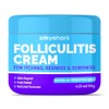 Crema de tratamiento de foliculitis (4.23 onzas), alivio calmante para