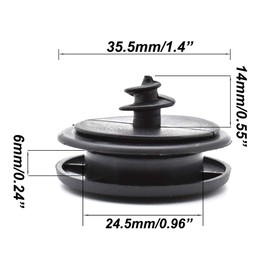 XUKEY 10pcs Universal Car Floor Mat Clips Retention Holders Grips Carpet Fixing Clamps Buckles Anti Skid Fastener Retainer Resistant