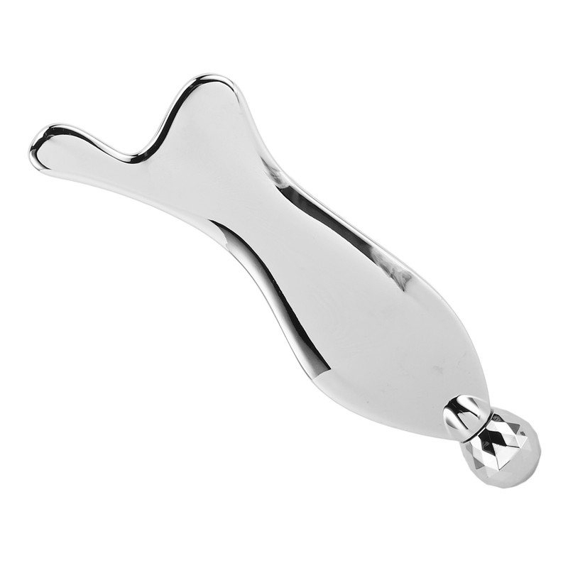 3D Roller Fish Shape Massage Tool Alloy Unclogging Tendons Relieve