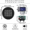 MOUNT Gun Safe Lock Replacement Black Keypad with Solenoid Lock