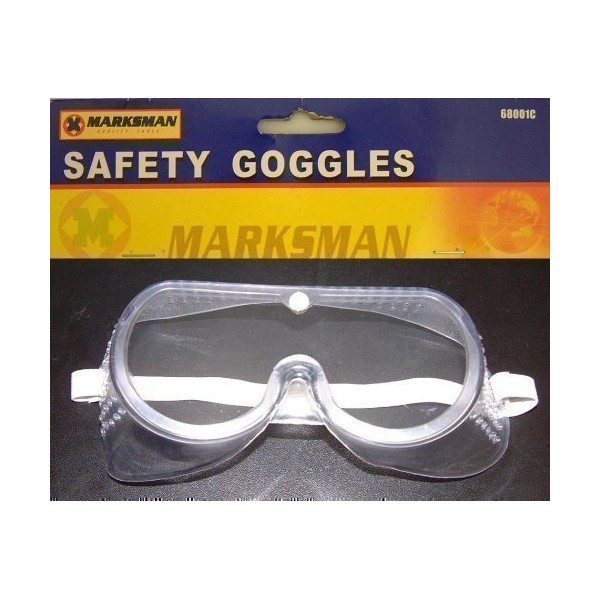 BUILDERS CONSTRUCTORS SAFETY GOGGLES WITH ELASTIC BAND